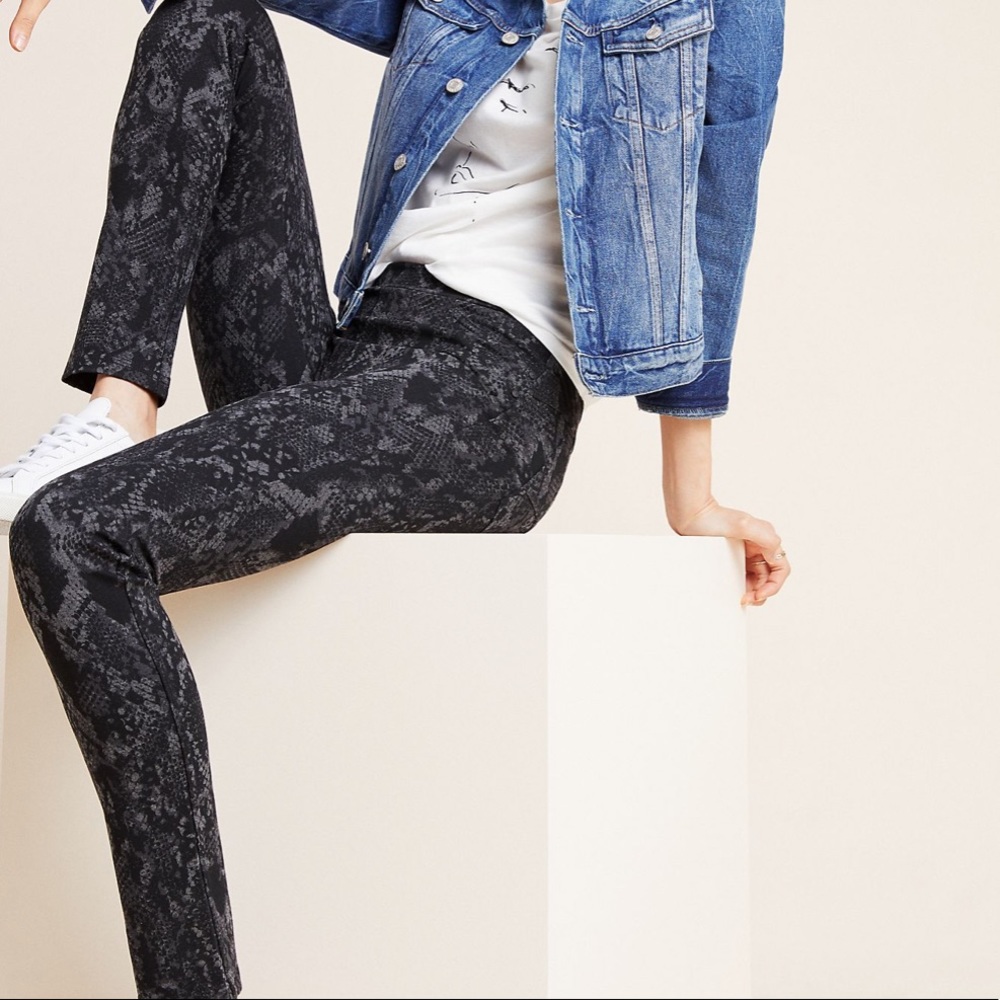 Anthropologie Sanctuary Snake-Printed Leggings - Picture 2 of 13